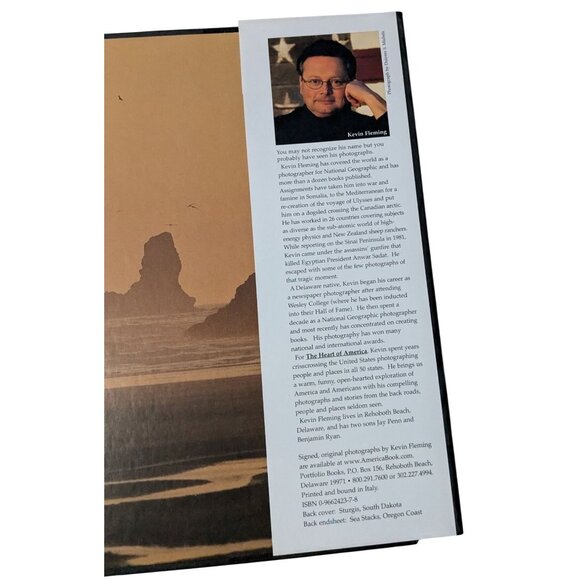 The Heart Of America By Kevin Fleming Hardcover First Autographed Edition - Picture 6 of 16